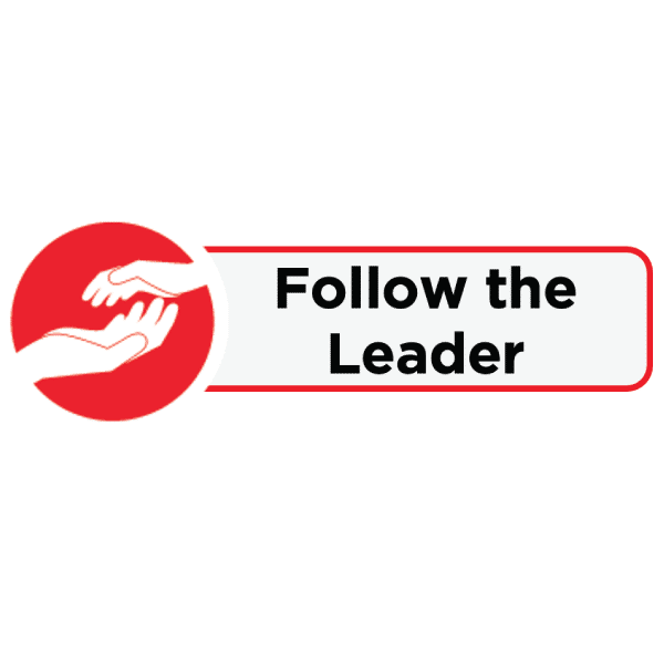 Follow leader activity card icon
