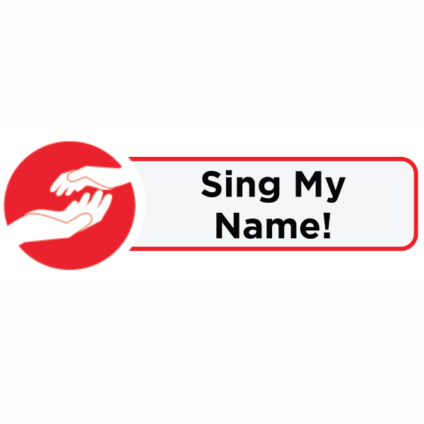 Sing My Name Activity Card Icon