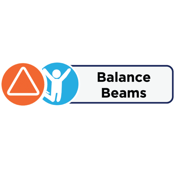 Icons and label for Balance Beams activity