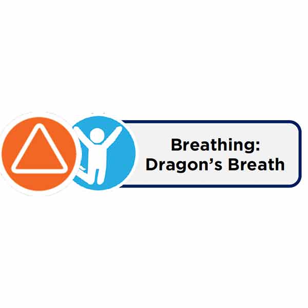 Breathing Dragon Icon Card