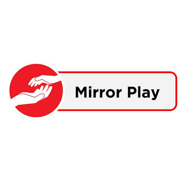 mirror play icon