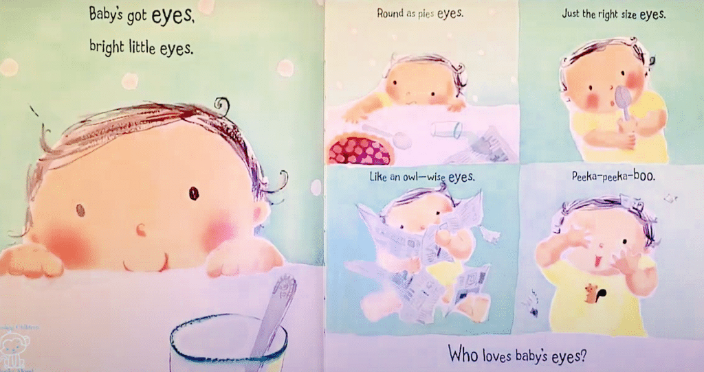 All of Baby, Nose to Toes book pages