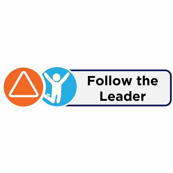 Follow the Leader Activity Card - Regulate Move