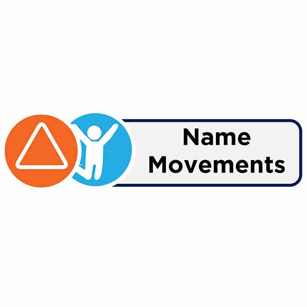 Name Movements Icon - Regulate Move