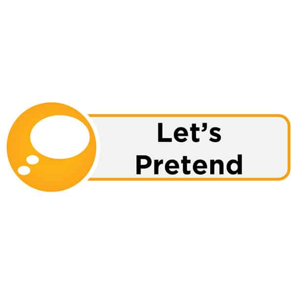 Image for Let's Pretend Activity Card