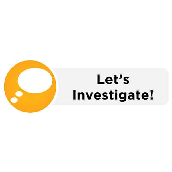Cover image for Let's Investigate activity card