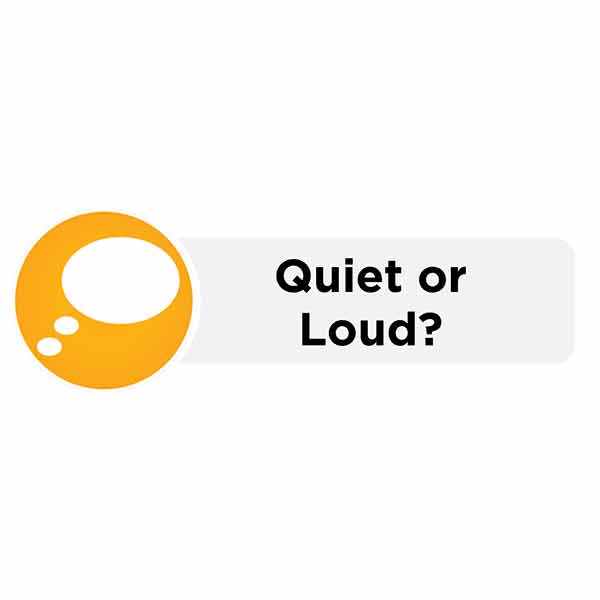 Activity Card - Quiet or Loud