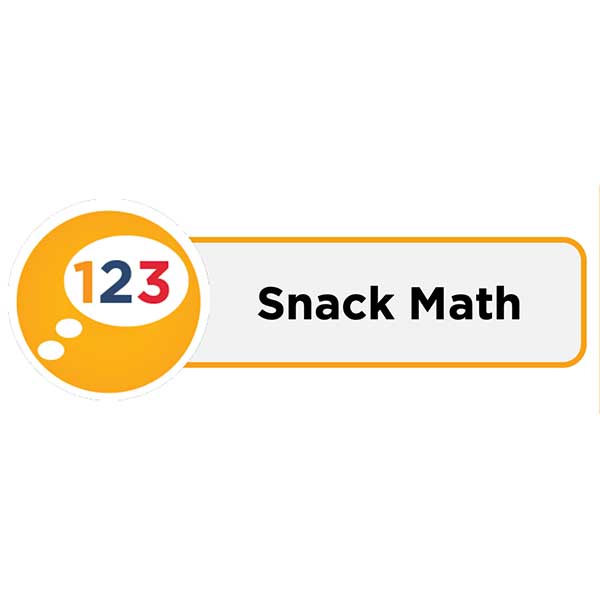 Activity Card Snack Math