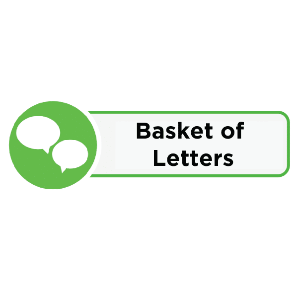 Basket of Letters Activity Card