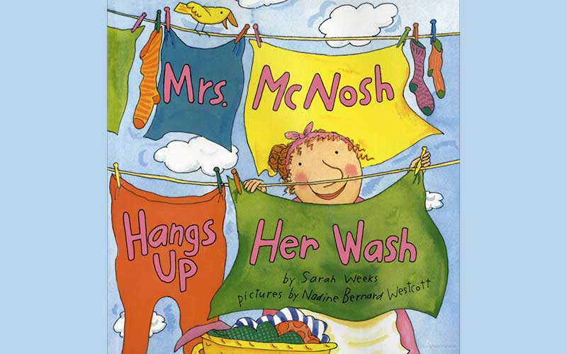 Mrs. McNosh Hangs Up her Wash Cover