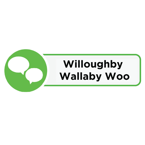 Willoughby Wallaby Woo Activity Card