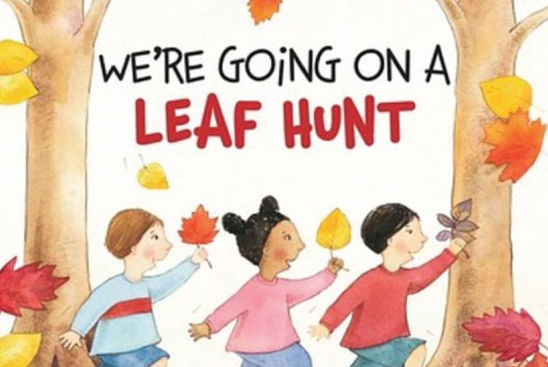 We're Going on a Leaf Hunt book cover