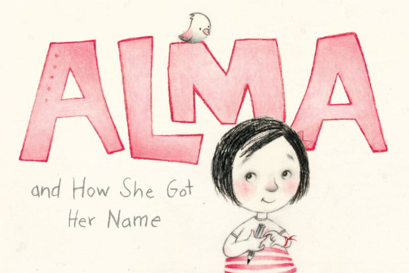 Alma and How She Got Her Name book cover