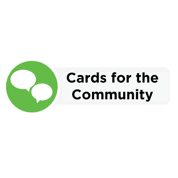 Cards for the Community Activity Card