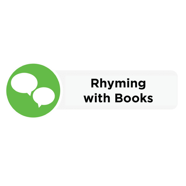 Rhyming with Books Activity Card